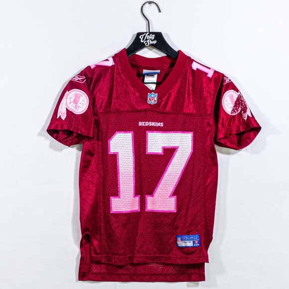 Washington Redskins Jason Campbell Reebok Jersey Youth Small NFL Breast Cancer - Picture 1 of 16